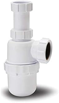 40Mm 1 1/2" Telescopic Waste Bottle Trap (76Mm Seal) Bathroom Kitchen Basin Sink