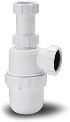 40Mm 1 1/2" Telescopic Waste Bottle Trap (76Mm Seal) Bathroom Kitchen Basin Sink