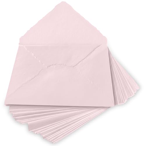 Enveloppes Roses Faites Main pour Vos Invitations de Mariage et Loisirs Créatifs de Charme