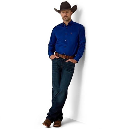 Image of Ariat Men's Solid Twill Classic Fit Shirt
