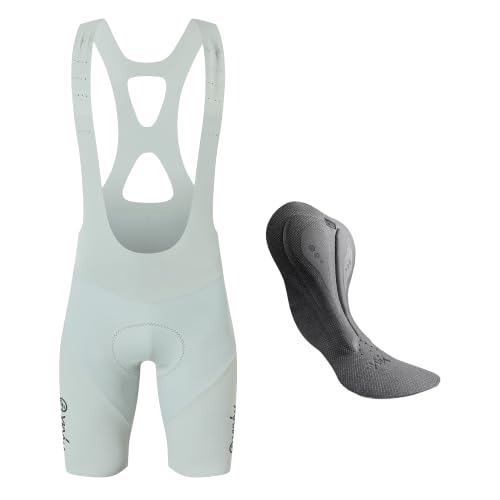 Image of YKYWBIKE Cycling Bibs Men,Elastic Interface Padded Cycling Bib Shorts,Breathable Biking Bib Short Men