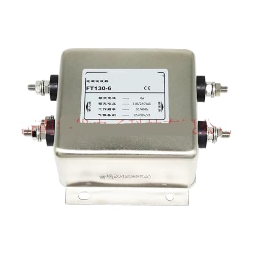 Filtro de potencia CA FT130-6A de tres etapas y 220V para servo