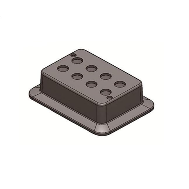 DLAB 18900452 Heating Block, Used for 5mL Tubes, 8 Holes