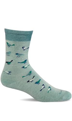 Sockwell Women's Audubon Crew Sock, Air - M/L