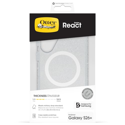 OtterBox React Magneten Hülle für Samsung Galaxy S26+, Stardust – Ansicht 5