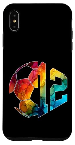 NUMBER 12 YEARS FOOTBALL 12TH BIRTHDAY �X�}�z�P�[�X iPhone XS Max �p