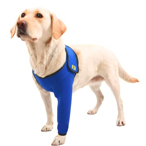 Image of A+a Pets Dog Recovery Sleeves | Abrasion-Resistant, Anti-Lick Protection, Heat Compression Support | Aids in Wound Healing & Post-Surgery Recovery (Size3)