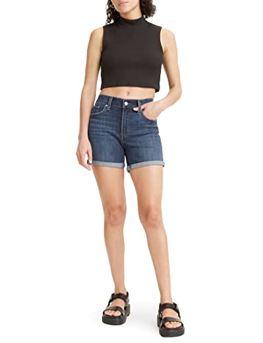 Levi's Damen Mid Length Short Update Lapis Smile Sho Hose, Mid Length Short...
