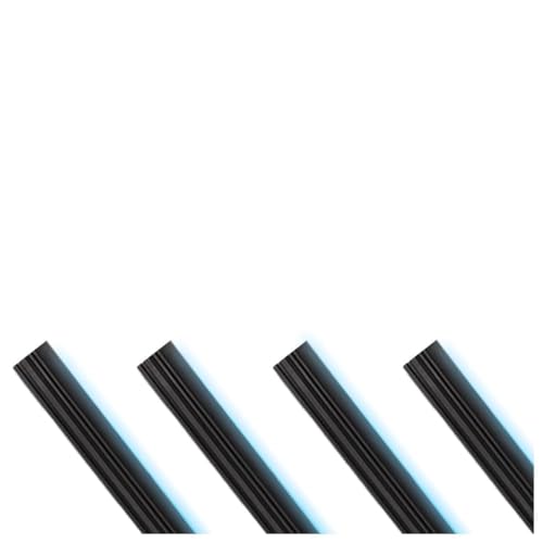 4PCS 32" Trimable DIY Car Windshield Wiper Blade Strips Quiet