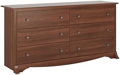 Prepac CDC-6330-K Sonoma 6-Drawer Dresser, Cherry
