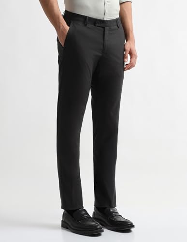 Image of Arrow Mens Black Pants