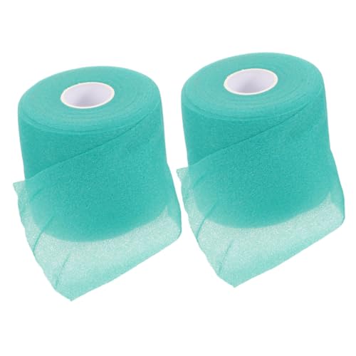 HAPINARY High Strength Sports Wrap Tape 2 Rolls Cuttable Flexible Bandages Skin Protective for Ankles Wrists Knees Breathable Tape for Athletes Easy Application