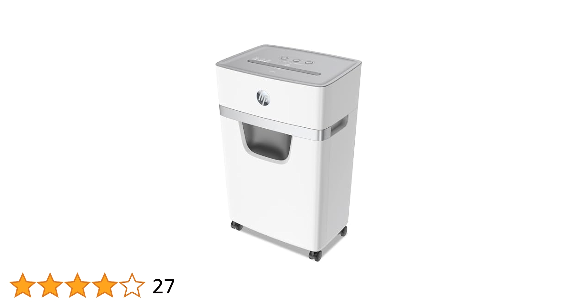 HP 家庭用シュレッダー ホワイト Amazon.co.jp: HP 電動 シュレッダー 家庭用 (15L / 1-3人用
