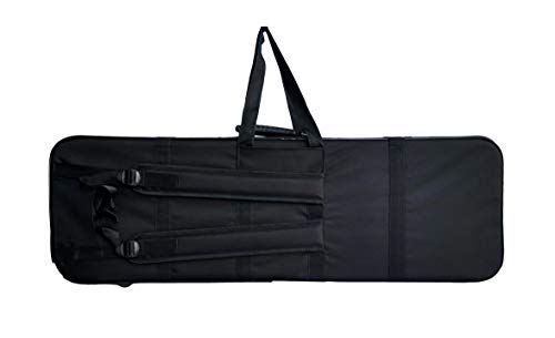 Image of MALAV Roland XPS-10 Synthesizer Keyboard Cover Bag with Padding & Shoulder Straps (Steel Plated Frame (Red & Black) Suitcase Bag)