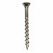 Fastenere Stainless Steel 305 Deck Screws - #8 x 2 (100 Pack) Bugle Head, Star Drive, Partial Thread, Bright Finish for Wood, Exterior, Cabinet, Decking, Composite, Fencing, Benches, Type 17 Point
