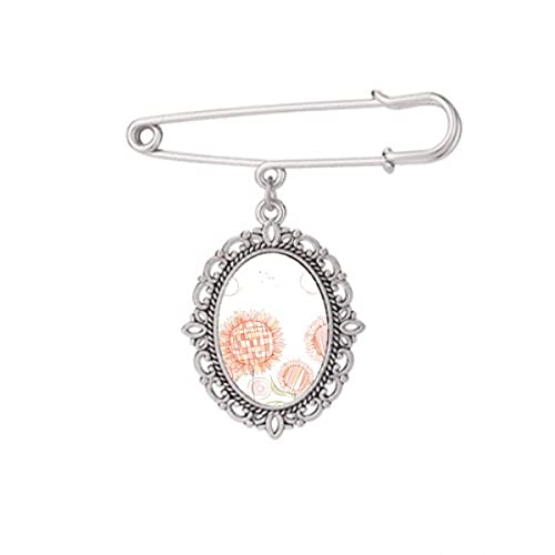 Broche tournesol fait main : ravivez une chemise ou une robe unie facilement