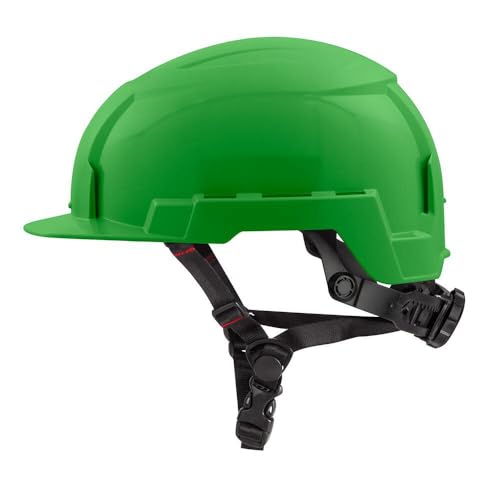 MILWAUKEE Green Front Brim Helmet with Bolt - (48-73-1327)