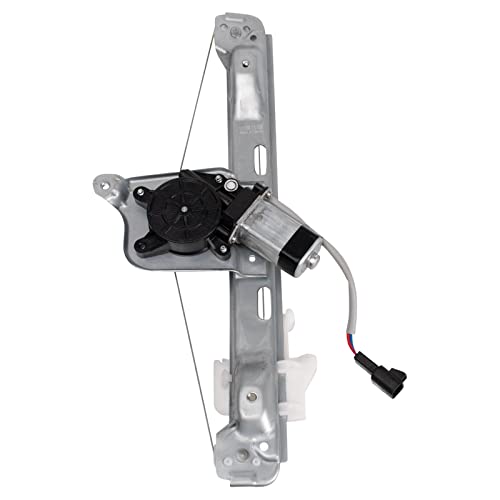 Image of TRQ Rear Right Power Window Regulator & Motor Assembly Passenger Side Compatible with 2005-2008 Chevrolet Malibu
