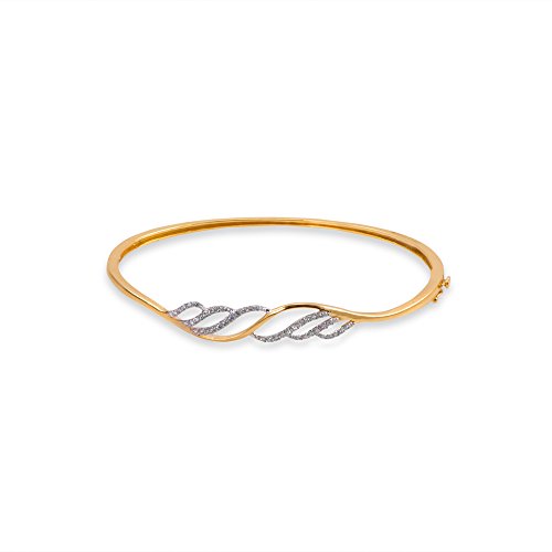 Joyalukkas Girls And Women Pride Diamond Collection 18K Yellow Gold And Diamond Charm Bracelet - Image 3