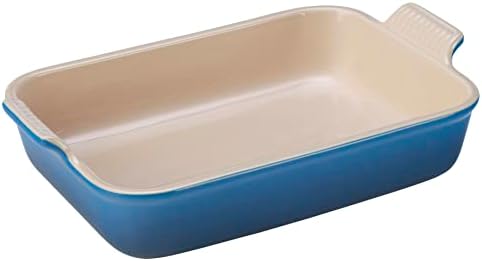 Le Creuset Heritage Prostokątne Naczynie, Kamionka, 26 cm, 2,4 Litra, Nectar, 71102266720001