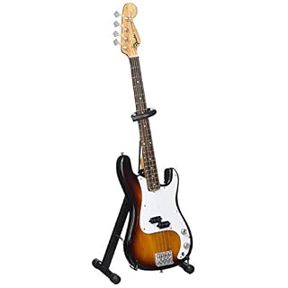 Axe Heaven FP-001 Licensed Fender Precision Bass Classic Sunburst, 9.5-10.5-Inch Length - Les Beatles, Paul McCartney, John Lennon, RIngo Starr, George Harrison