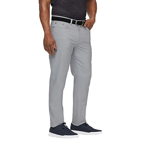 Greg Norman ML75 Performance Men's Pant |5 Pocket Pant Performance Pant|ML75 Luxury Microfiber - Gray 30W X 29L3