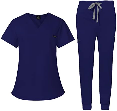 VIAOLI Conjuntos de ropa quirúrgica para mujer conjuntos médicos