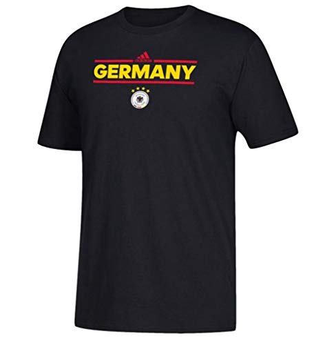 T-shirt adidas Allemagne pour homme en noir lors de vos sorties urbaines