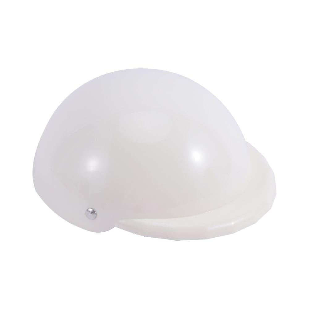 Pet Helmet Dog Helmet Bike Hat Adjustable Belt Safety Hat Dog Motorcycle Helmet Hard Hat for Small Dogs and Cats,Puppy Riding(S white/4inch)