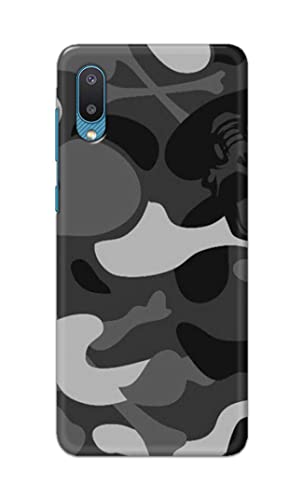 Image of Printed Hard Back Cover Case for Samsung Galaxy M02 | Samsung Galaxy A02 Back Cover (Army Pattern) -1302
