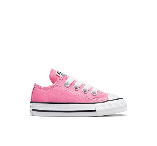 Converse Chuck Taylor All Star Canvas Low Top Sneaker, Pink ,6 mens_us/8 womens_us