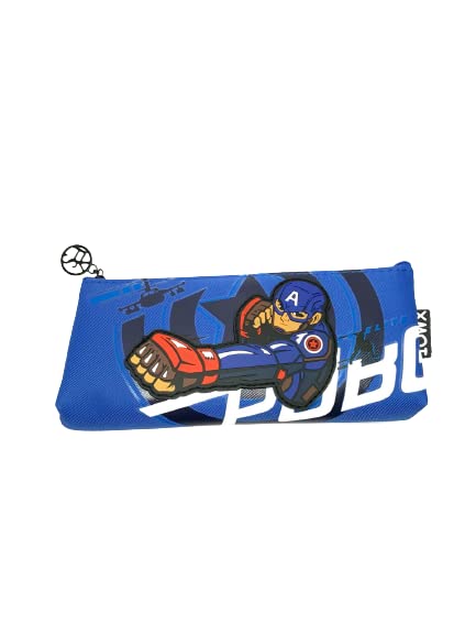 A2Z Store Pencil Case for Students | Blue Single Zipper Pencil Pouch | Organizer Pouch | Best Return Gift | Pack of 1