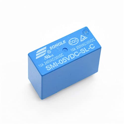 Relé de potencia SMI de 10A con 5 pines para un control seguro de motores