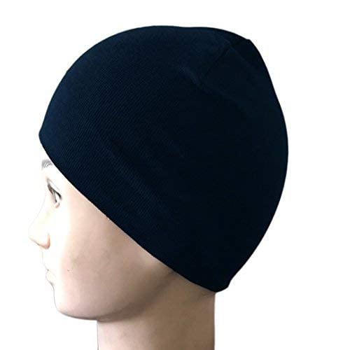 Hi-LifeBeanie and Skull Cap for Summer, Winter, Autumn & Spring Season, Can be Used as a Helmet Cap Too - Navy