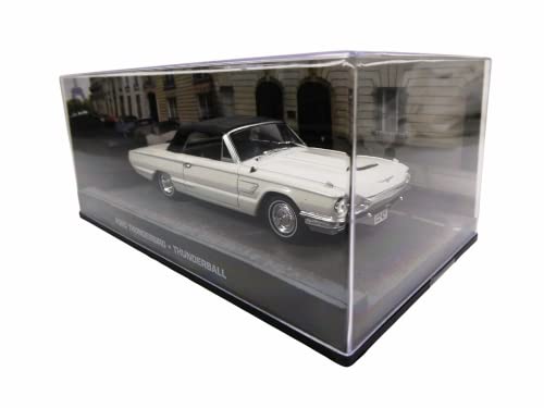 OPO 10 - Diecast car 1/43 Compatible with Ford Thunderbird 1965 James Bond 007 Thunderball - DY111