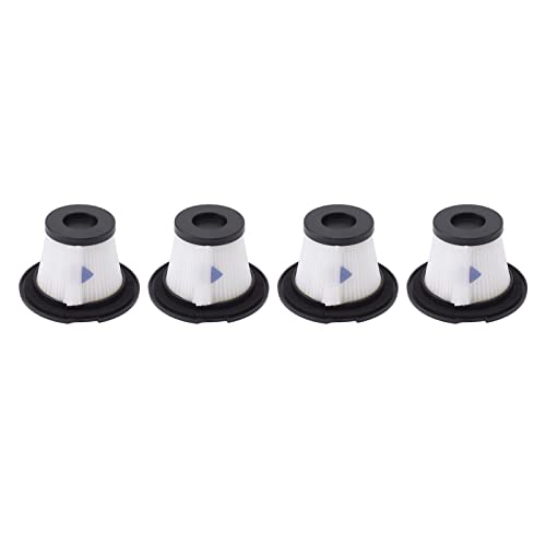 Naroote Piezas de Reemplazo Al Vacío, Batería de Vacío 4 Piezas de Aspirador de Aspirador de de de Lavable Filtro de Aspiradora de Aspiradora Accesorio de Filtro de para el de para