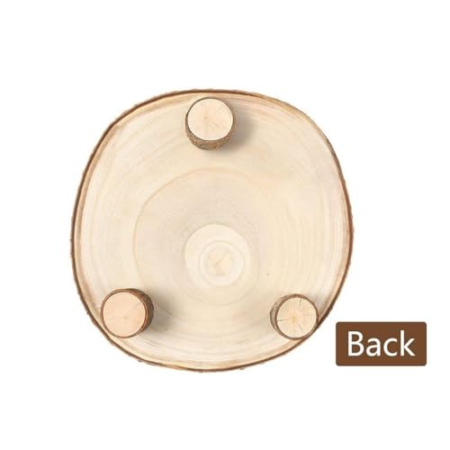 Support à gâteau en bois rustique de qualité supérieure