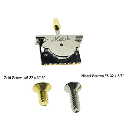 Interruttore Selettore A 5 Vie Per Pick-up Chitarra KAISH - Pressofuso, Con 3 Punte In Plastica, Compatibile Con Molti Modelli