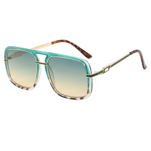 Fashion Oversized Square Sunglasses For Women Pilot Sunglasses Men Retro Shield Sun Glasses Ladies Gradient Shades ﻿2