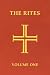 Rites of the Catholic Church, Volume One