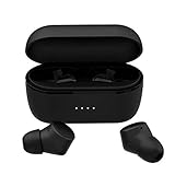 Lieferumfang: TIE Audio Bluetooth Mini Earphone Shootingstar TX6 - Ladeschale mit integriertem 700mAh Lithium-Ionen-Akku- auswechselbare Pads - Abmessungen: 62 x 35 x 30mm - Farbe: schwarz