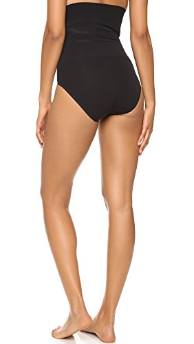 Yummie Women's Plus Size Cameo Seamless High Waist Shapewear Brief, Black, Small/Medium #TOP1