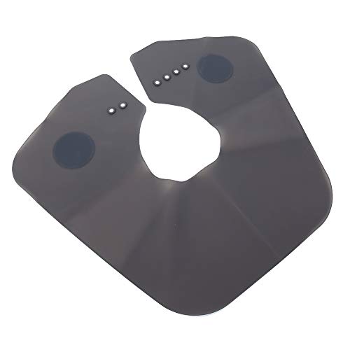 Capa de silicona para peluquería color negro talla L miniatura 7