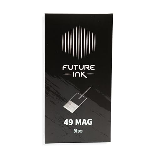 Future Ink Blackout Tattoo Needles on Bar 49 magnum 1249M1 - NOT CARTRIDGE - ideal for heavy blackwork and blackout tattoos, traditional needles
