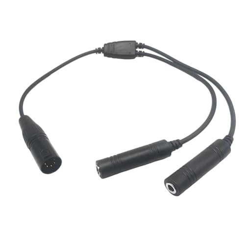 Adaptateur casques aviation double fiche 5 broches pour vol privé