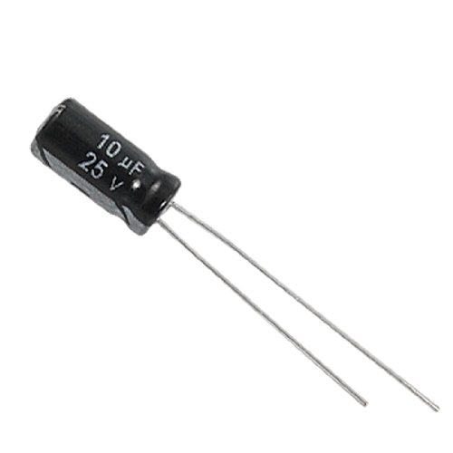 uxcell 10uF 25V Radial Lead Aluminum Electrolytic Capacitors 100 Pcs