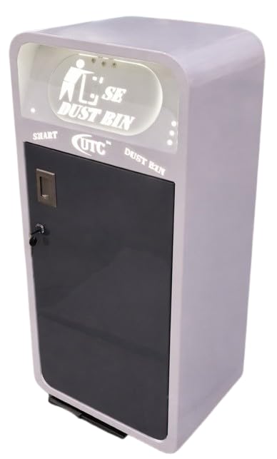 UTC Touchless Smart Sensor Dustbin 45L – USB Chargeable Automatic Trash Bin Metallic Stainless Steel with Stain Resistant Odor-Lock Ring, Soft Close Lid-image-12