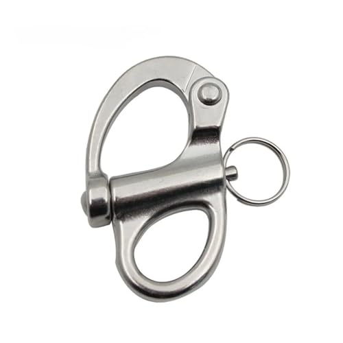 LZZYFPX Selbstsichernder Karabinerhaken mit Blattfeder