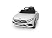Auto Elettrica Per Bambini Mercedes CLS 350 AMG Nuova con Sedile in Pelle Macchina Elettrica per Bambini Ufficiale con Licenza 12 Volt Batteria con Telecomando 2.4 GHz Porte Apribili con MP3(BIANCO)
