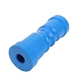 Hamwesh 7,5-Zoll-Bootsanhängerrolle, Selbstzentrierende Marineanhänger mit PU-Material und Integrierter Nut Zur Ausrichtung des Bootsrumpfs